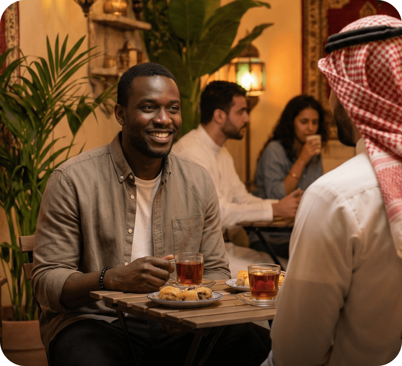 Expats and language exchange